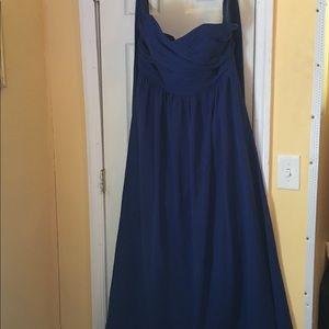 Blue gown size 18